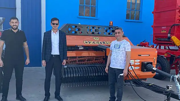Derbent'te 'KOP desteği ile Derbent tarımı makineleşiyor' projesi