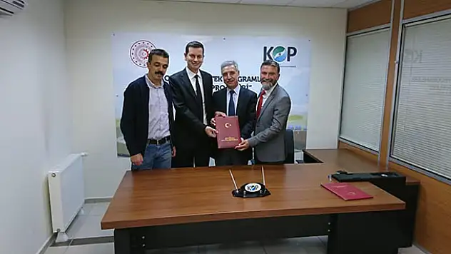 Derbent'te 'KOP destekliyor, taze fasülye konserve oluyor' projesi