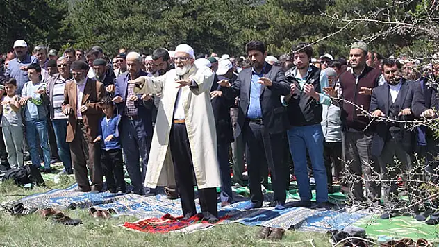 Derbent'te yağmur duası yapıldı
