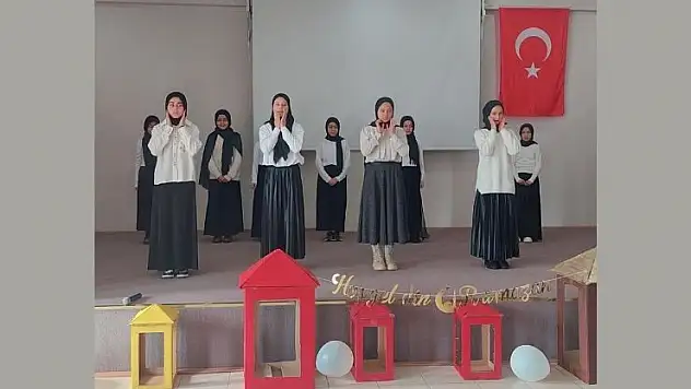 Derbent'te 'Manevi Baharımız Üç Aylar' programı düzenlendi