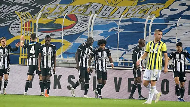Derbide kazanan Beşiktaş