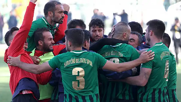 Derbide Sarayönü Belediye güldü 
