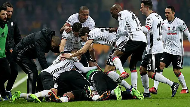 Derbinin galibi Beşiktaş
