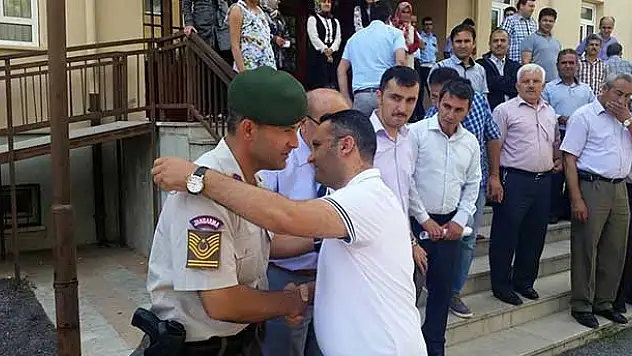 Derebucak Kaymakamı Bülent Ay'a Hüzünlü Veda