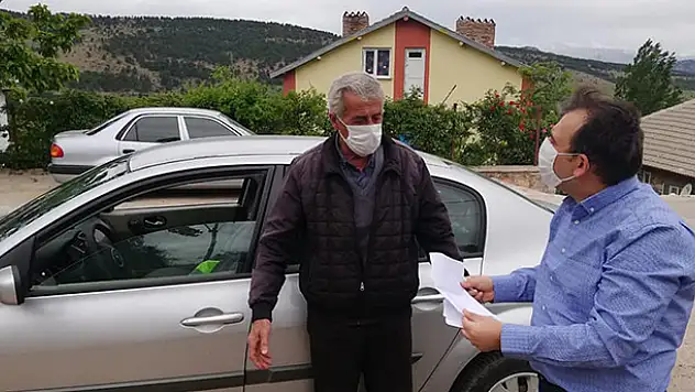 Derebucak'ta vefa ve sosyal destek grubu üyesi öğretmenler mesaide