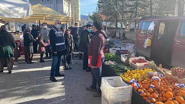 Derebucak ve Hüyük'te koranavirüs denetimleri sürüyor