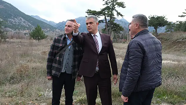 Derebucak'a yeni yaşam alanı kazandırılıyor