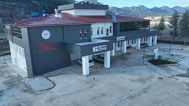 Derebucak'ın yeni devlet hastanesi hizmete başladı