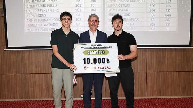 Derece yapan İmam Hatip öğrencileri ödüllendirildi