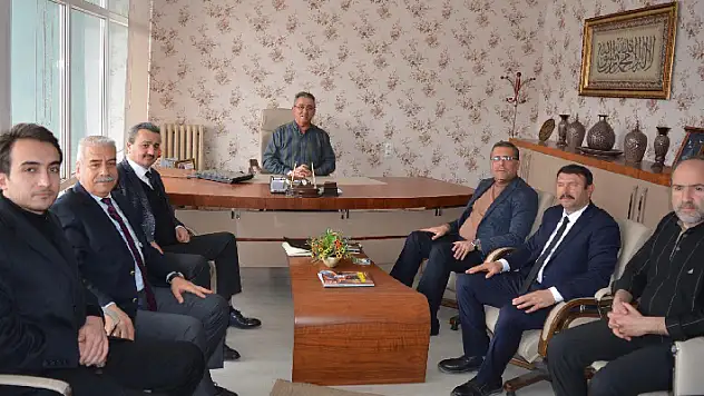 DEVA Partisi Meram Teşkilatından Yeni Meram'a ziyaret