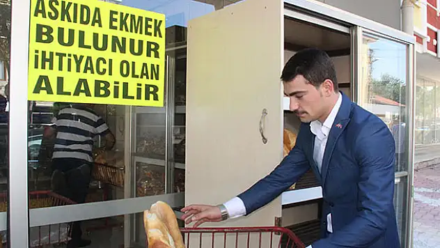 Devlet Bahçeli'nin 'Askıda Ekmek' projesine Konya'dan destek