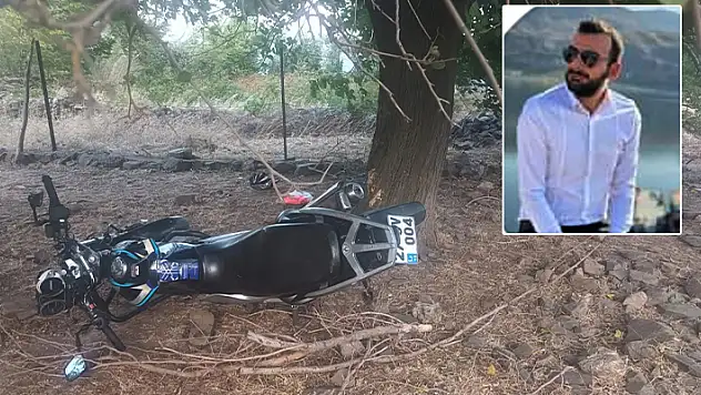 Devrilen motosikletten savrulan Hüseyin öldü

