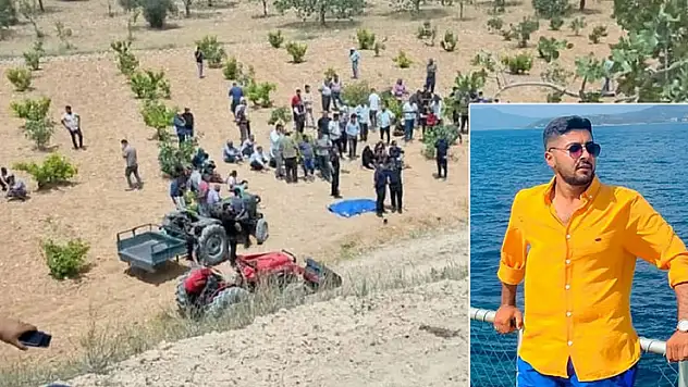 Devrilen traktörün altında kalan 22 yaşındaki sürücü hayatını kaybetti