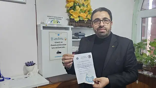 Dilek kutusunu açan imam hayrete düştü