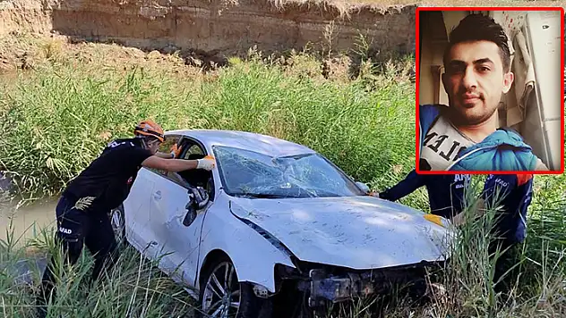 Direksiyon hakimiyetini kaybedip dereye uçtu: 1 ölü
