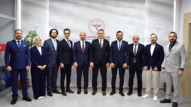 Diş Hekimleri Odası'ndan Müdür Yavuz'a ziyaret