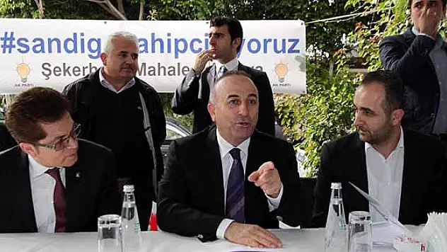 Dışişleri Bakanı Çavuşoğlu, Antalya'da