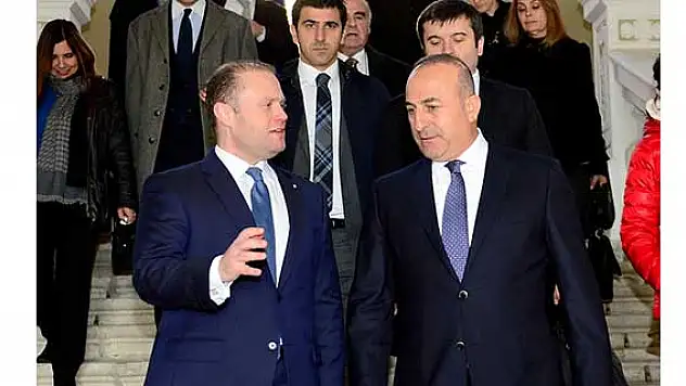 Dışişleri Bakanı Çavuşoğlu, Malta'da