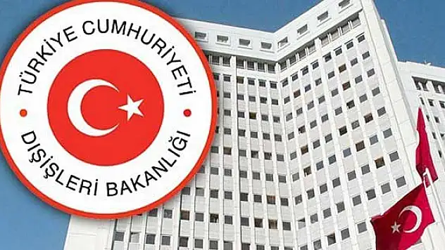 Dışişleri Bakanlığı'ndan kınama