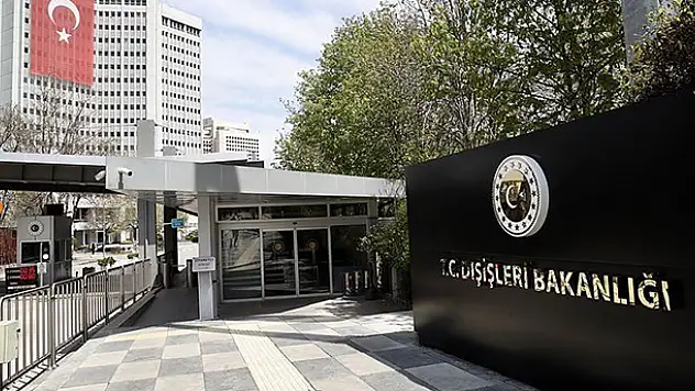 Dışişleri Bakanlığından Irak'a PKK terör örgütü tepkisi