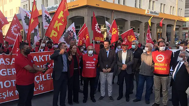 DİSK Genel Başkanı Çerkezoğlu'ndan Konya'da fabrika işçilerinin  işten çıkarılmasına tepki