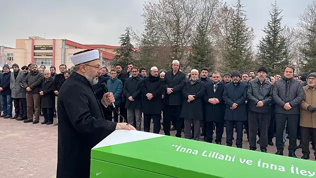 Diyanet İşleri Başkanı Ali Erbaş, Konya'da cenaze namazına katıldı

