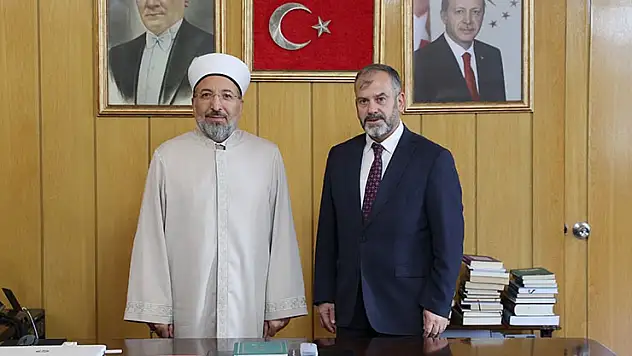 Diyanet İşleri Başkanı Arpaguş'tan Konya İl Müftülüğüne ziyaret