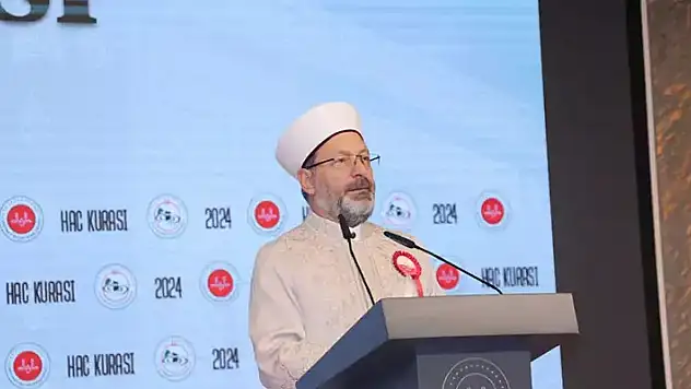 Diyanet İşleri Başkanı Erbaş: 2,5 milyona yakın hacı adayımız var
