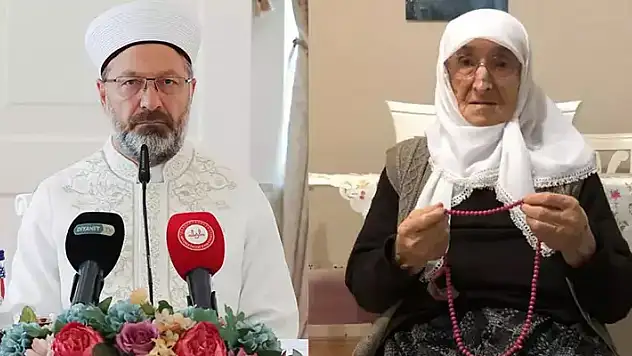 Diyanet İşleri Başkanı Erbaş'ın annesi vefat etti
