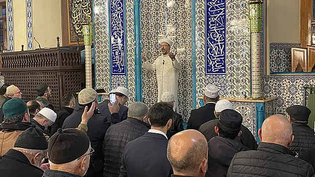 Diyanet İşleri Başkanı Erbaş, Konya'da Filistin için düzenlenen dua programına katıldı
