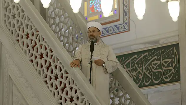 Diyanet İşleri Başkanı Erbaş, Konya'da hutbe irat etti
