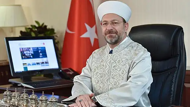 Diyanet İşleri Başkanı Erbaş: 'Suyu, havayı ve toprağı kirleten insan, kendi elleriyle kendi geleceğini yok etmektedir'
