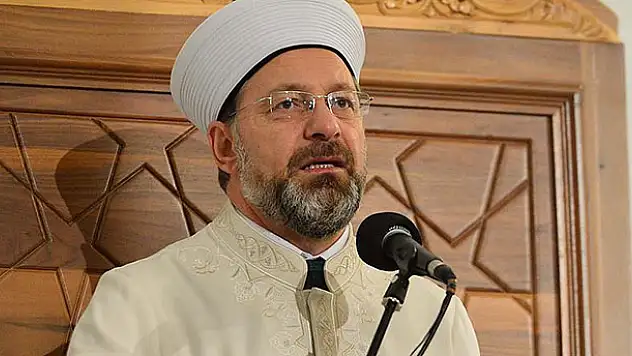 Diyanet İşleri Başkanı Erbaş'tan Regaip Kandili mesajı