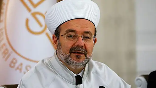 Diyanet İşleri Başkanı: Gençlerin sakalına dövmesine karışmayın!