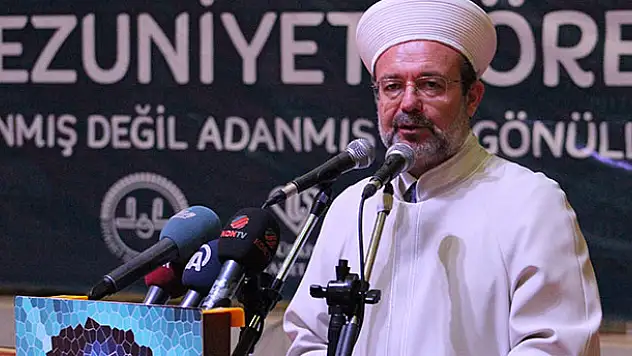Diyanet İşleri Başkanı Görmez Konya'da
