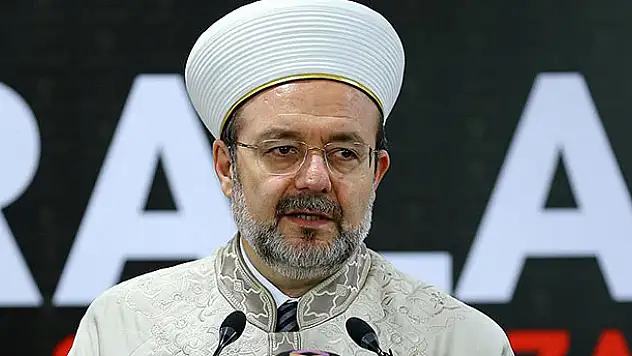 Diyanet İşleri Başkanı Görmez: Operasyonların olduğu ilçelerde 89 cami tahrip edildi