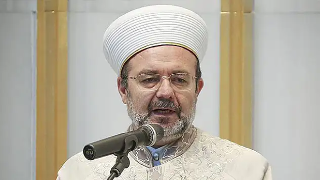 Diyanet İşleri Başkanı Prof. Dr. Görmez: Bireyselleşme hac ibadetinin mahiyetini ihlal ediyor