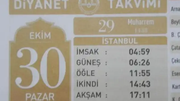 Diyanet'ten uyarı: Namaz saatleri değişti!