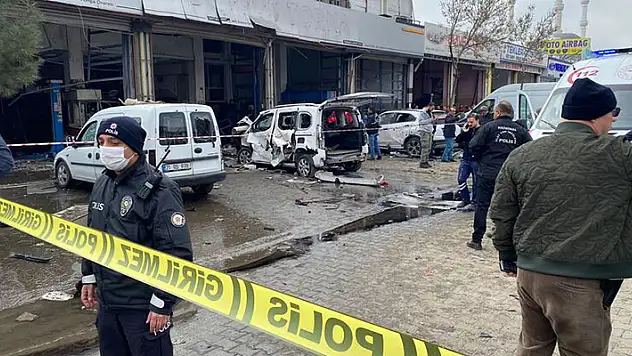 Diyarbakır'da 3. Sanayi Sitesinde patlama!

