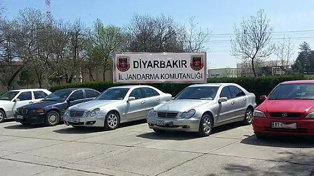 Diyarbakır'da lüks araç operasyonu
