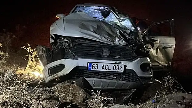 Diyarbakır'da otomobil şarampole devrildi: 1 ölü, 3 yaralı