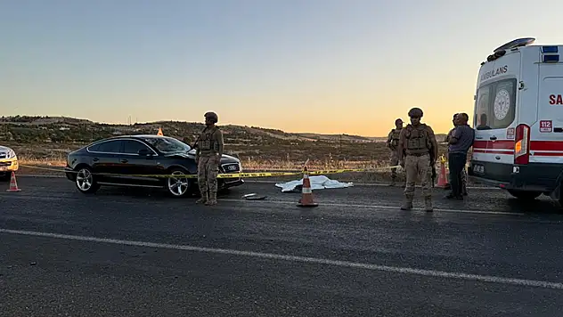 Diyarbakır'da yolun karşısına geçemeye çalışan çifte otomobil çarptı: 1 ölü, 1 yaralı