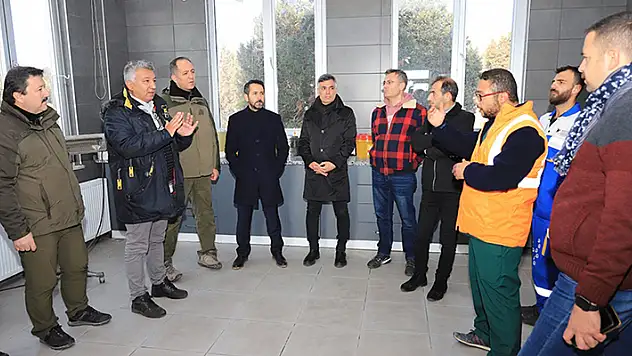 Doğa Koruma ve Milli Parklar Genel Müdürü Şahin'le beraberindeki heyetten Konya'daki barınağa ziyaret
