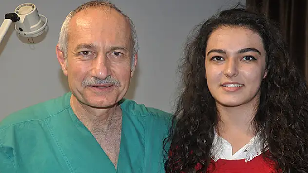 Doğduğu hastanede doktorunun öğrencisi oldu