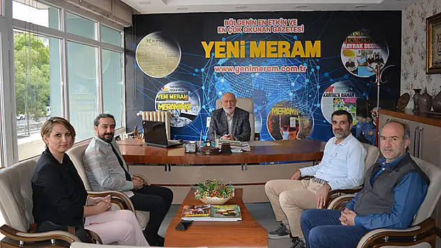 Doğrular Ev Ürünleri'nden Yeni Meram'a nezaket ziyareti