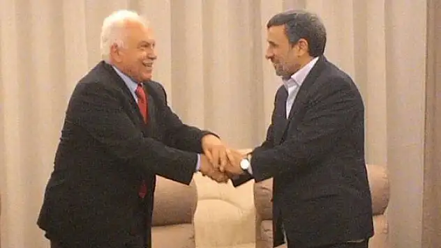 Doğu Perinçek Ahmedinejad ile görüştü
