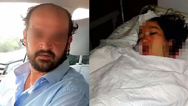 Doğum yapan eşini hastanede bıçakladı