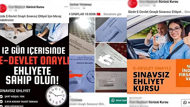 Dolandırıcıların pes dedirten 'sınavsız ehliyet' oyunu
