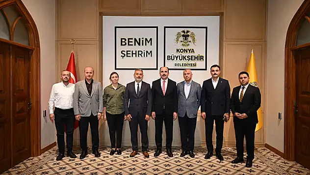 DOSD Meram'dan Başkan Altay'a teşekkür ziyareti