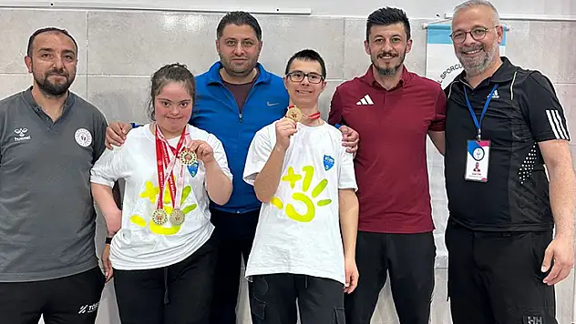 DOSD Meram Spor Kulübü'nün özel sporcularından özel başarı